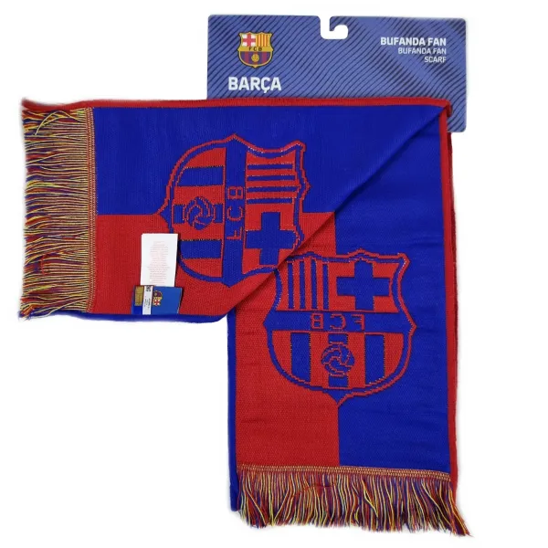 FC Barcelona Bufanda Telar Nº46 - Con Licencia Oficial - 140x20cm