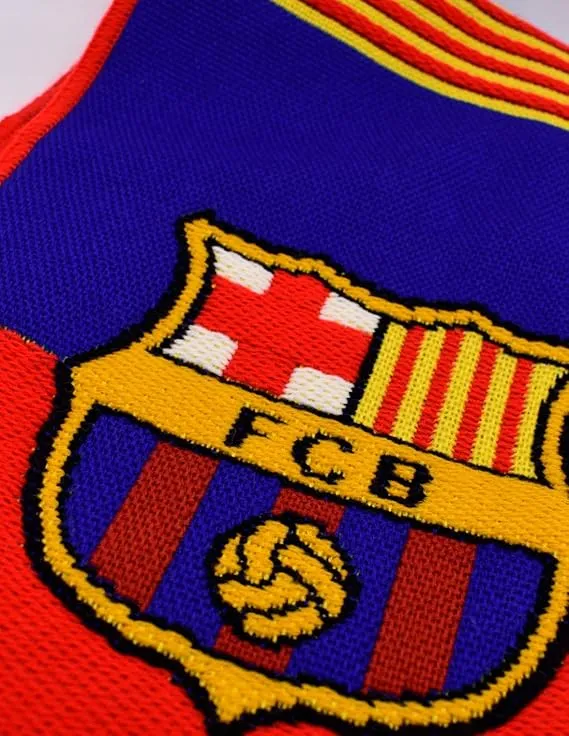 FC Barcelona Bufanda Telar Nº39 - Con Licencia Oficial - 140x20cm