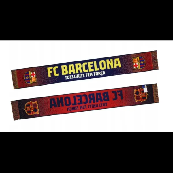 FC Barcelona Bufanda Telar Nº47 - Con Licencia Oficial - 140x20cm