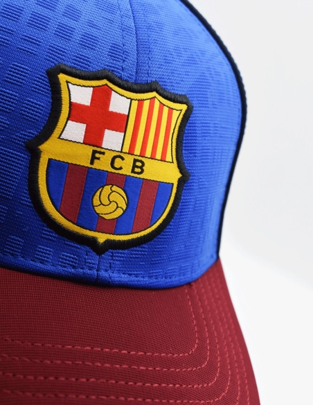 FC Barcelona - Gorra Oficial Barça ESTADIUMEIX JR, Unisex Niños