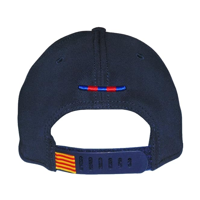 FC Barcelona – Gorra Oficial Barça Eix Blaugrana – Talla Niño Ajustable