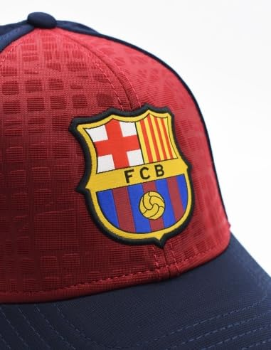 FC Barcelona – Gorra Oficial Barça Eix Blaugrana – Talla Niño Ajustable