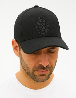 Real Madrid Gorra Nº47 - Talla Adulto - Color Negro
