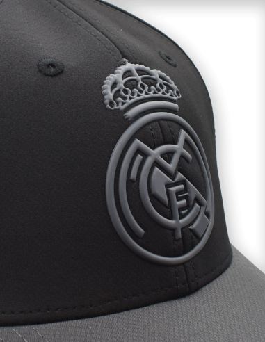 Real Madrid Gorra RM Nº 28 BLACK/GREY ADULTO