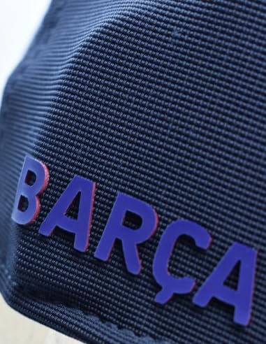Gorra BARÇA EIX Navy – Niño, Licencia Oficial FC Barcelona – Talla infantil ajustable, visera curvada