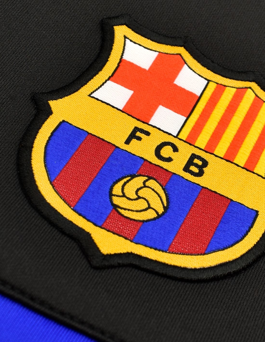FC Barcelona Chándal Hombre - Adulto - Negro - Chándal de Fútbol - Mercancía Oficial