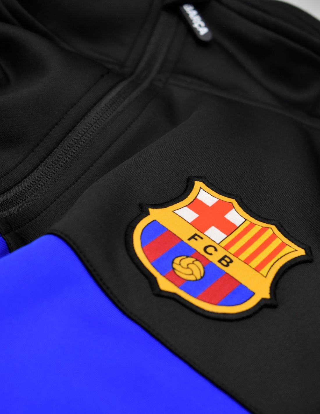 FC Barcelona Chándal Hombre - Adulto - Negro - Chándal de Fútbol - Mercancía Oficial