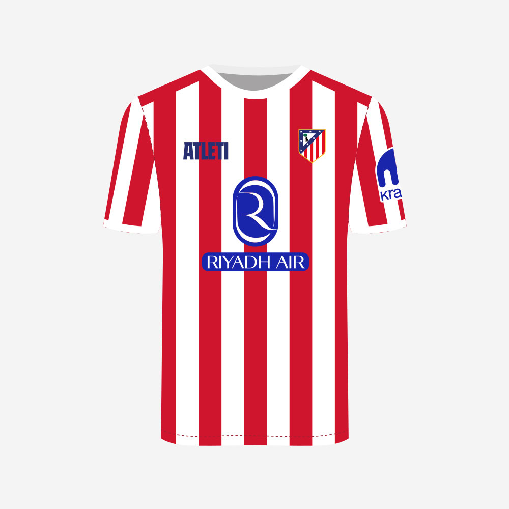 Atletico de Madrid Conjunto infantil- Camiseta y pantalón- 1ª equipación 2026 Niño/Niña -Réplica Oficial