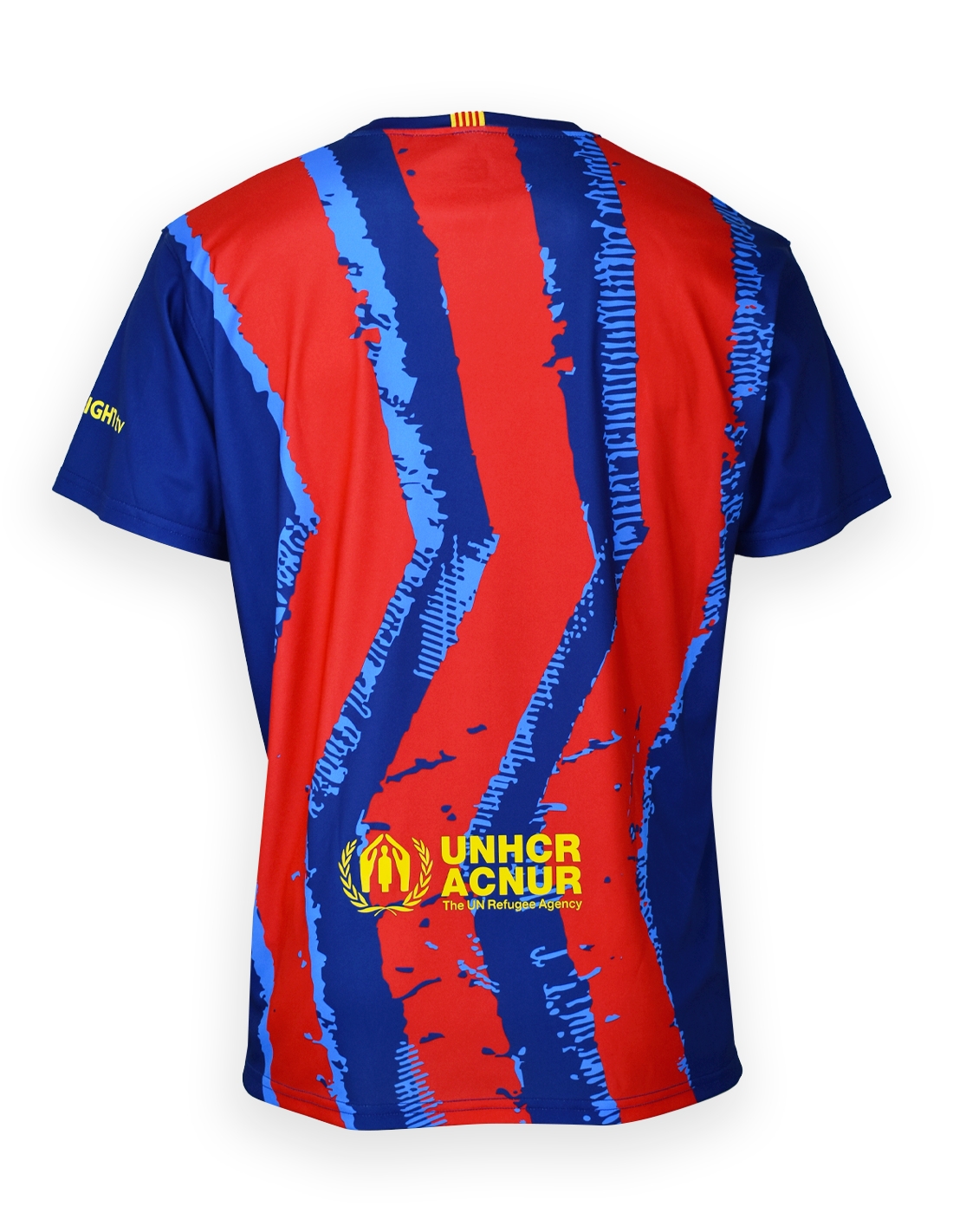 FC Barcelona Conjunto Camiseta y Pantalón Unisex Niños, Blaugrana, Cuarta Equipación Temporada 25/26, Réplica Oficial