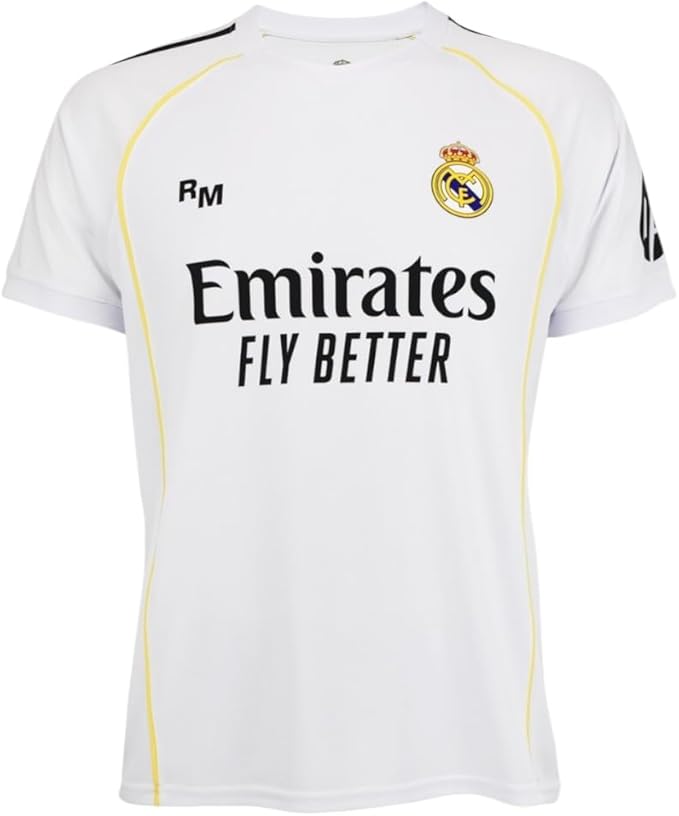 Real Madrid Conjunto Infantil 1ª Equipación 25-26 – Réplica Oficial ASENCIO. #17 (Camiseta + Pantalón)