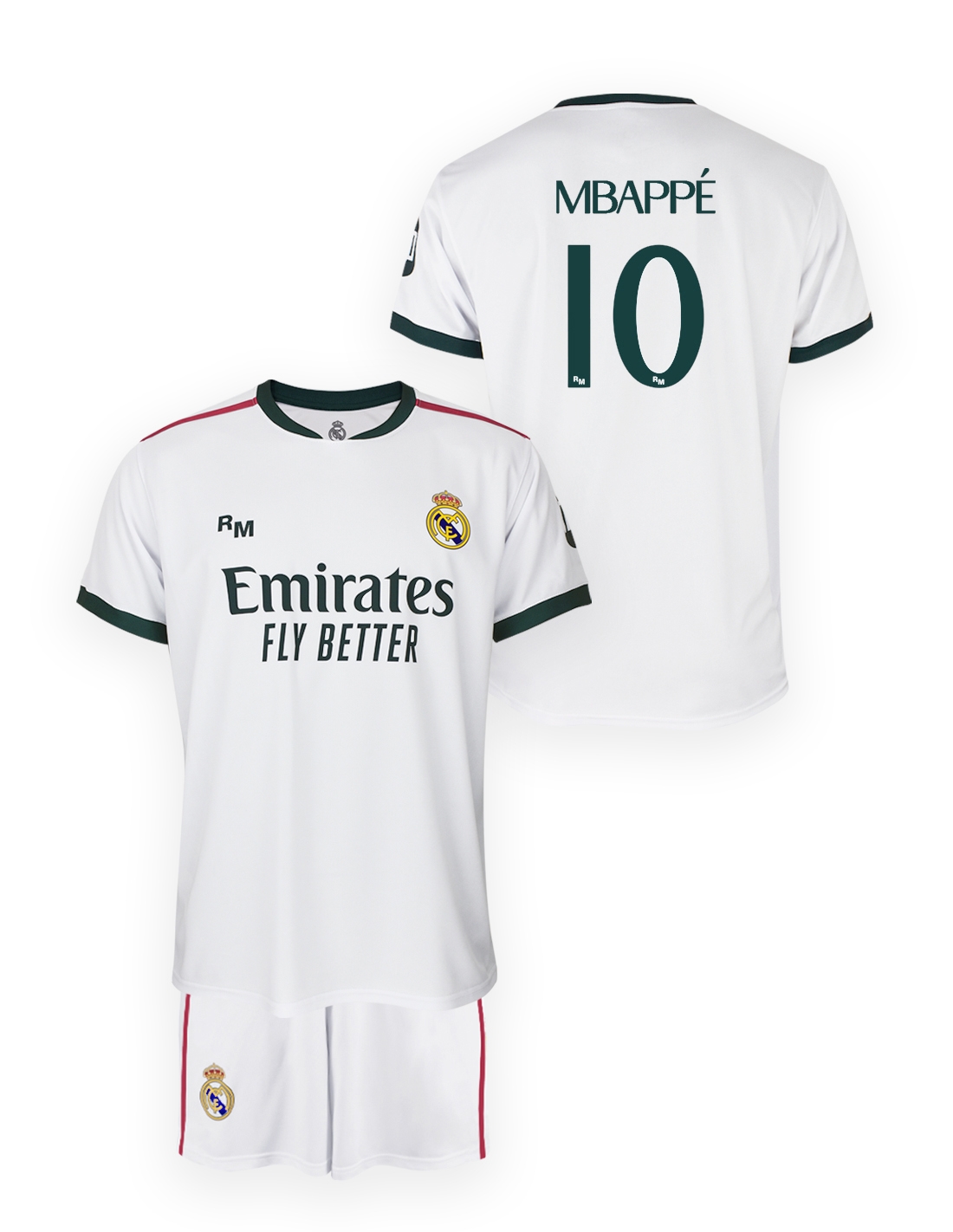 Camiseta Real Madrid Adulto 2026/27 Mbappé Primera Equipación Réplica Oficial