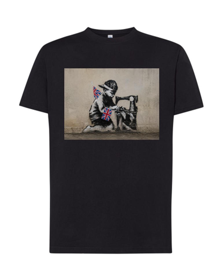 Camiseta Urban-Art Unisex Adulto 100% Algodón Preencogido 190 g/m², Manga Corta con Estampado Urbano (EXPLOTATION)