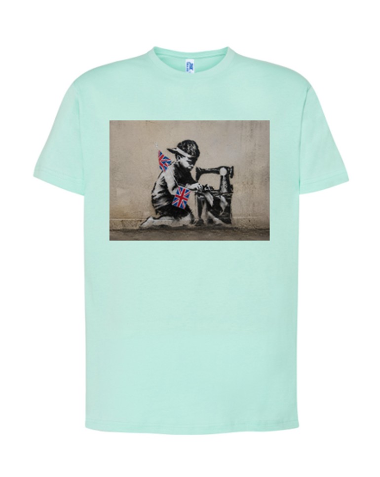Camiseta Urban-Art Unisex Adulto 100% Algodón Preencogido 190 g/m², Manga Corta con Estampado Urbano (EXPLOTATION)