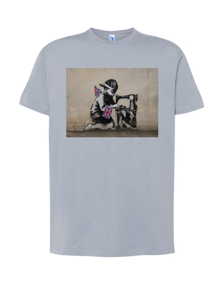 Camiseta Urban-Art Unisex Adulto 100% Algodón Preencogido 190 g/m², Manga Corta con Estampado Urbano (EXPLOTATION)