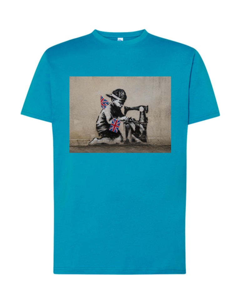 Camiseta Urban-Art Unisex Adulto 100% Algodón Preencogido 190 g/m², Manga Corta con Estampado Urbano (EXPLOTATION)