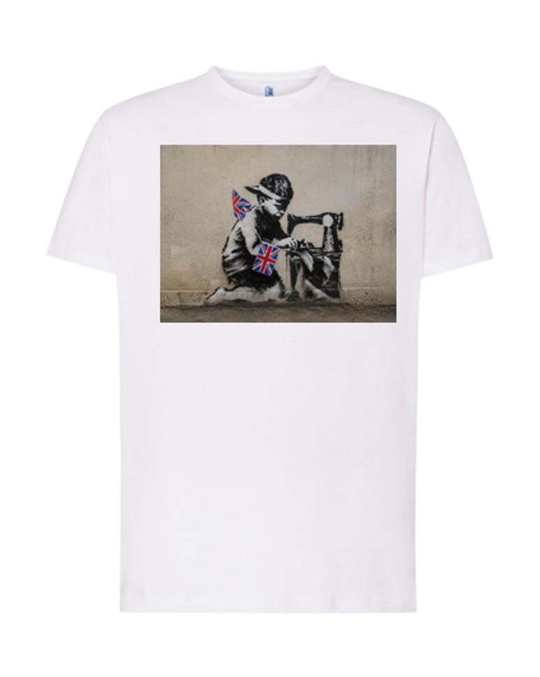 Camiseta Urban-Art Unisex Adulto 100% Algodón Preencogido 190 g/m², Manga Corta con Estampado Urbano (EXPLOTATION)