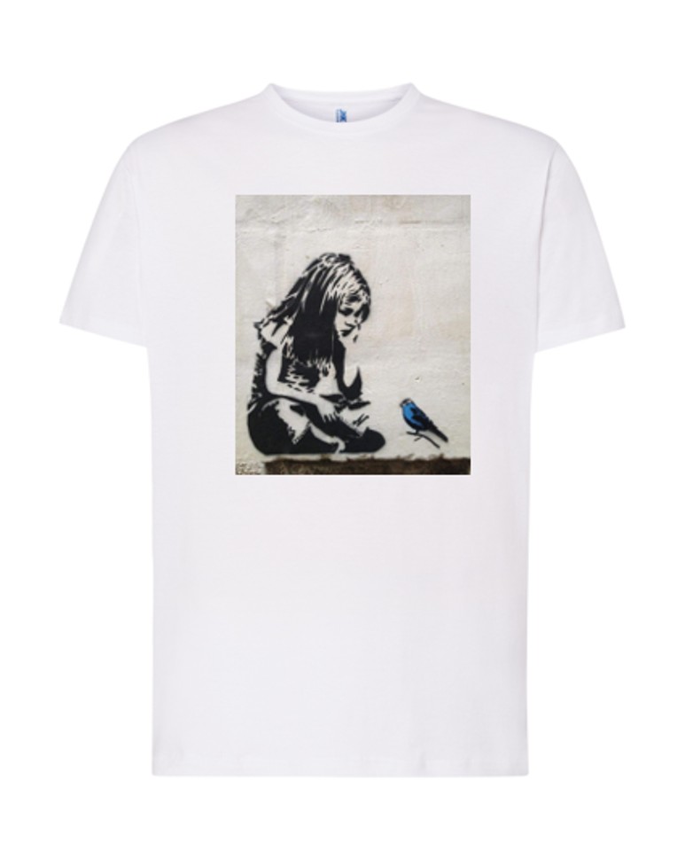 Camiseta Urban-Art Unisex Adulto 100% Algodón Preencogido 190 g/m², Manga Corta con Estampado Urbano (EXPLOTATION)