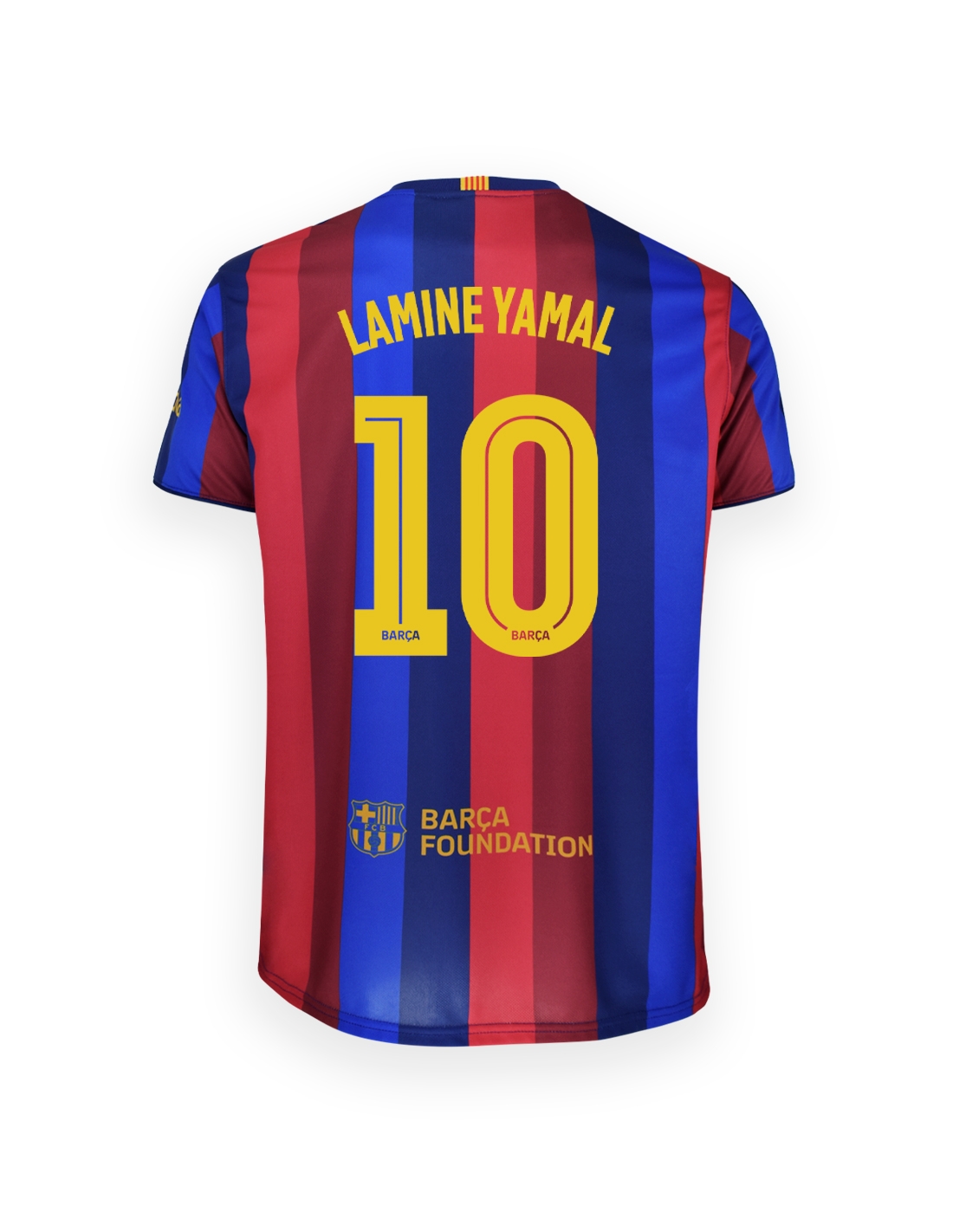 FC Barcelona - Conjunto Primera Equipación Temporada 26/27, Azulgrana, Infantil - Réplica con Licencia Oficial